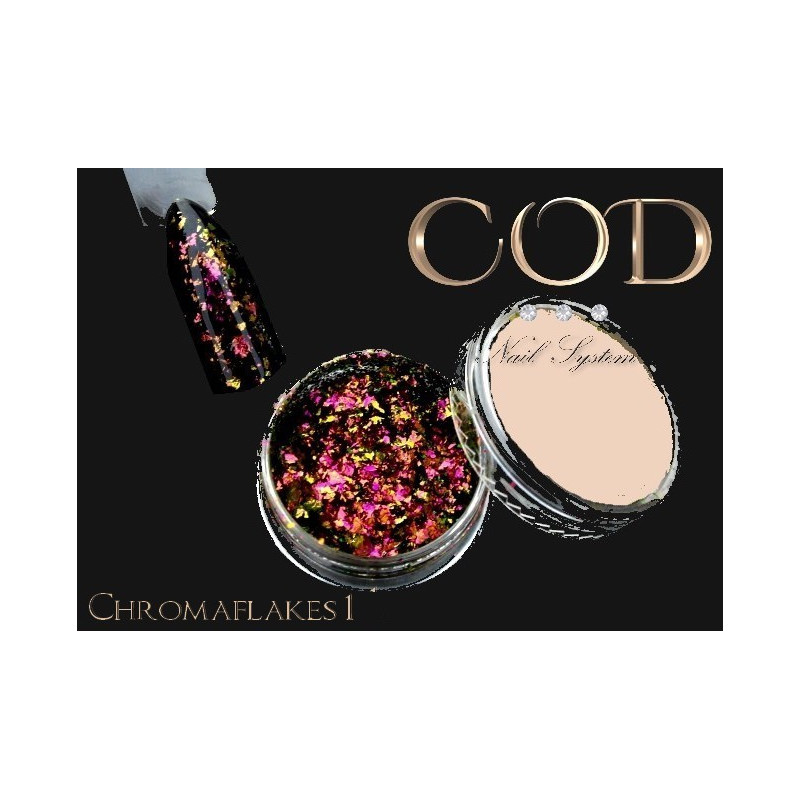 Pot et tips de Pigment Chromaflakes 01