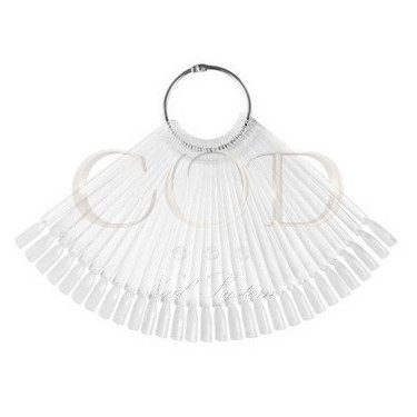 Nuancier clear anneau fond blanc