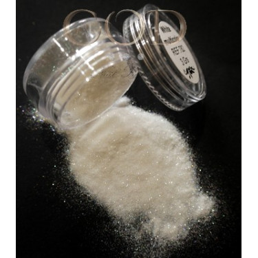 Pot renversé de Paillette White Multicolor