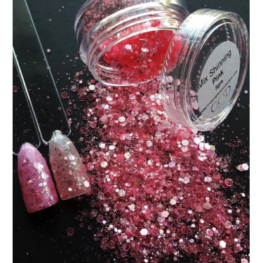 Mezclar rosa brillante