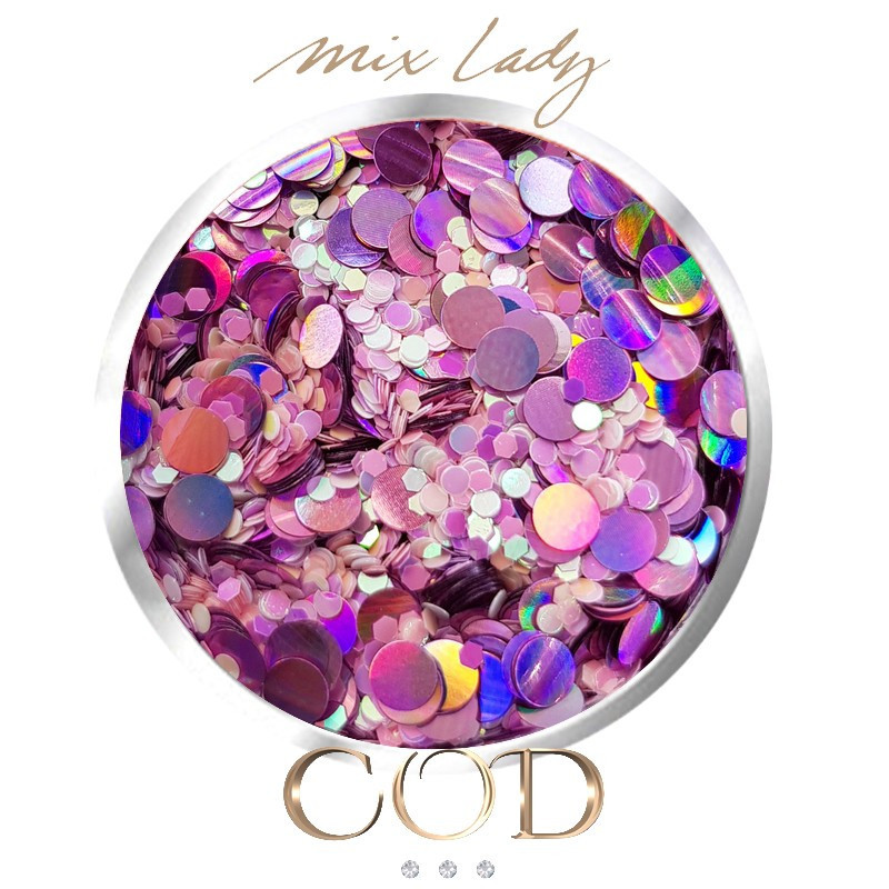 Couleur pastille Mix Lady