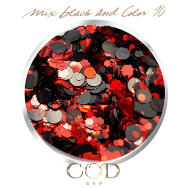 Pastille et couleur du Mix Black and Color 10