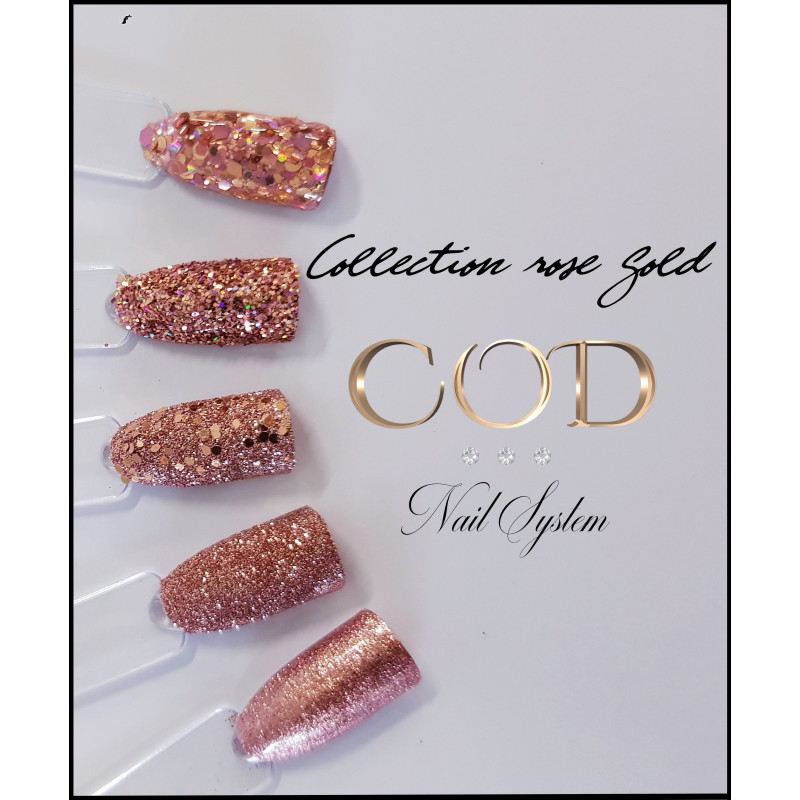 Tips de Mix rose Gold