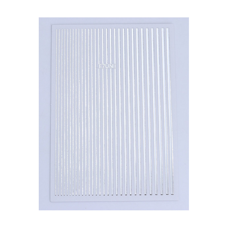 Strip Line flexible argent