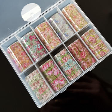 Caja Mezcla Flores Aluminio