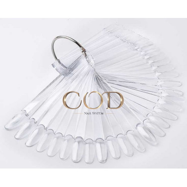 Oval Clear tip ring color...