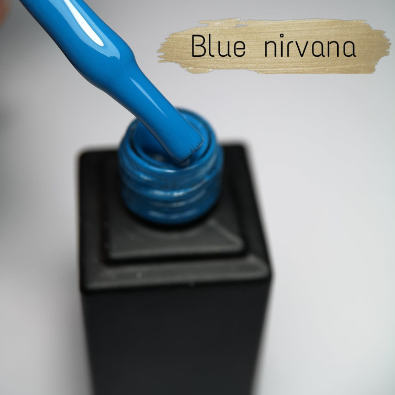 Pinceau et flacon de My Color Blue Nirvana
