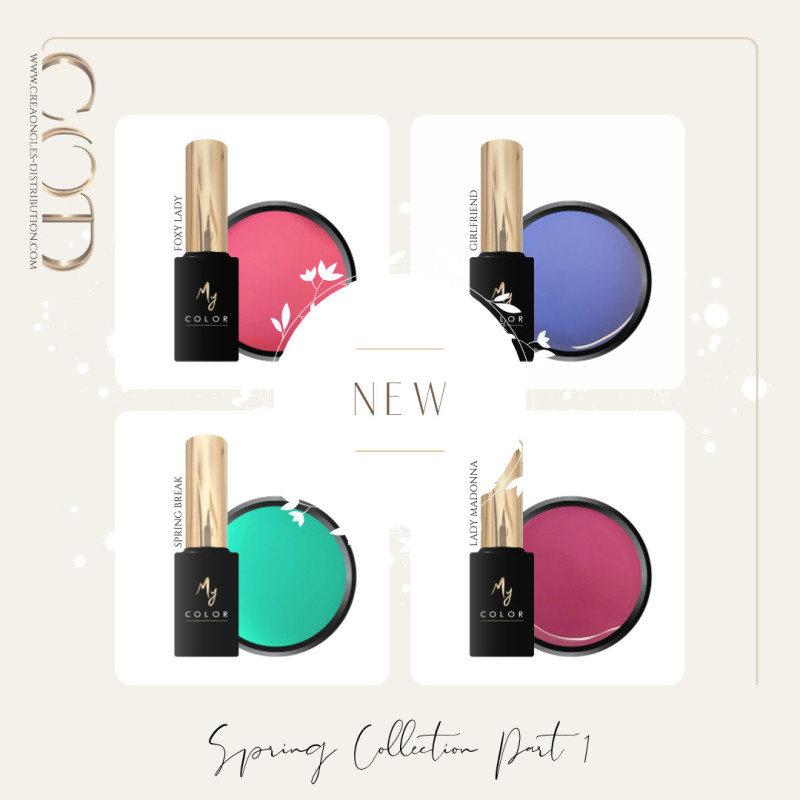 Visuel avec 4 my color dont le My Color Lady Madonna