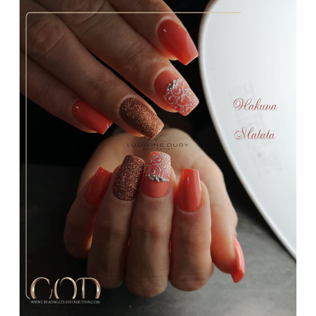 Square fait avec le Glitter Blown Metallic 31 Square fait avec le Glitter Blown Metallic 31