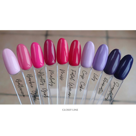 Tips fait avec le Gel couleur Ballerina