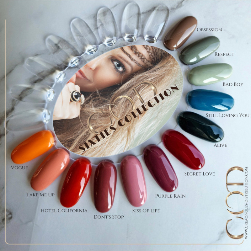 Nuancier fait avec le My Color Don't stop