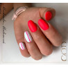 Rounded fait avec le Gel couleur Neon Pinky