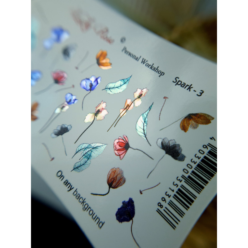 Water Decal 5 reflet 