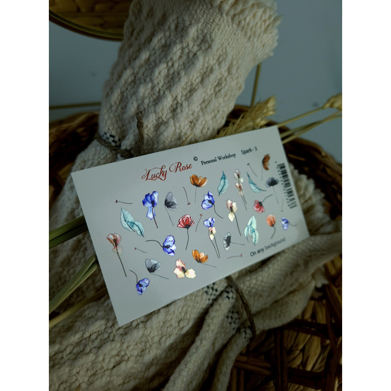 Water Decal 5 vue d'ensemble de profil