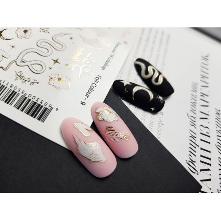 Water Decal 21 sur des capsules