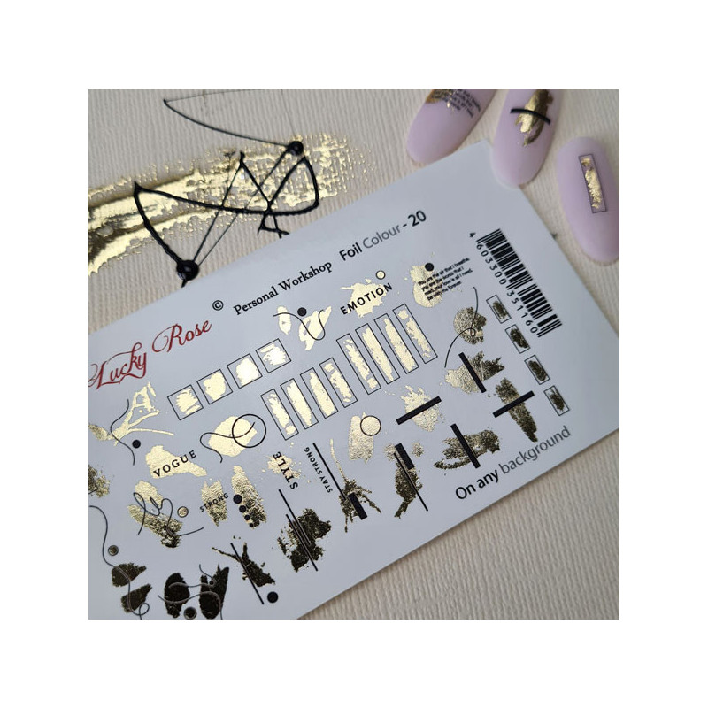 Water Decal 35 Zoom sur les motifs 