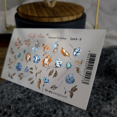 Calcomanía de agua 39