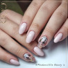 Nail art fait avec le Gel couleur Opaline