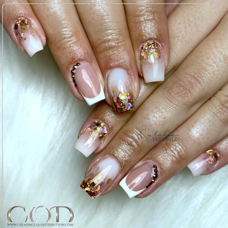 Square fait avec le Mix rose Gold