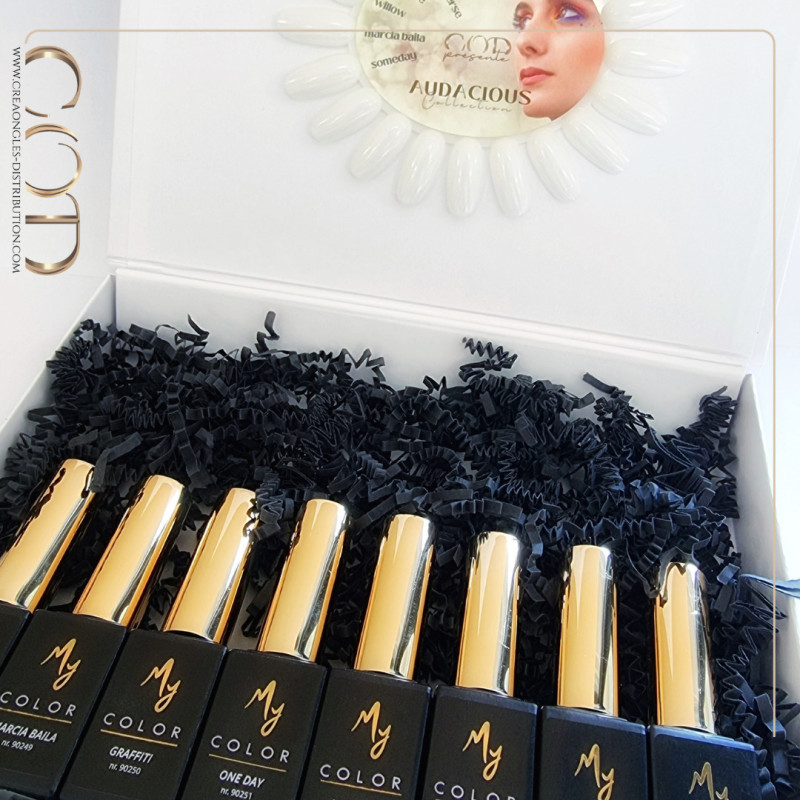 Visuel de la Box Audacious collection & Nuancier fini 