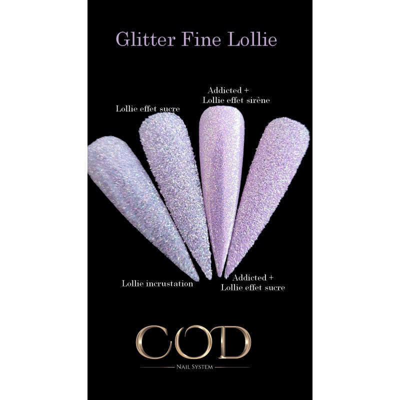 Pop-it fait avec le Glitter Fine Lollie