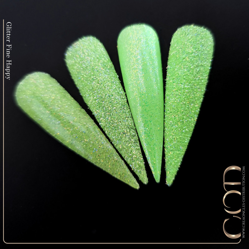 Pop-it fait avec le Glitter Fine Happy zoom 