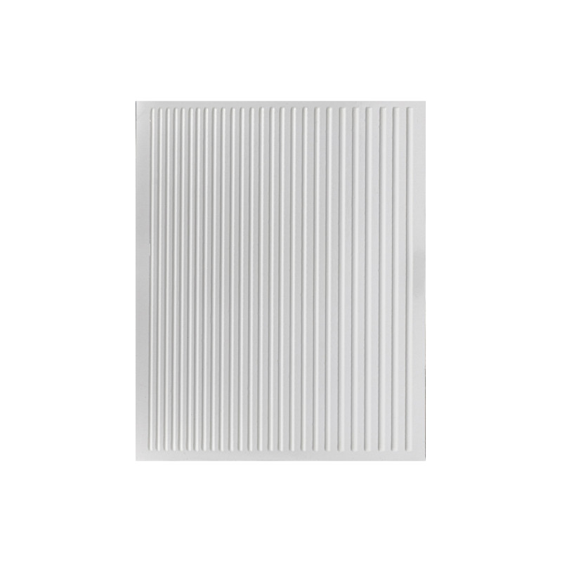 Strip Line flexible blanc sur fond blanc