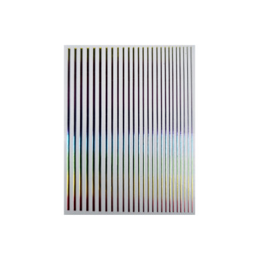 Línea de tira arcoíris...