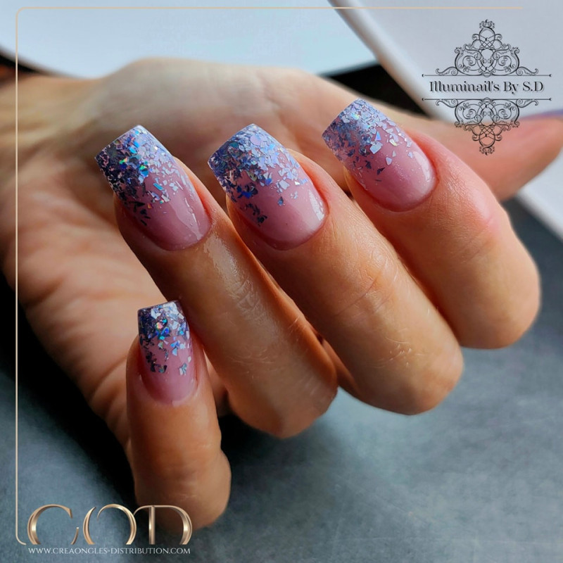 Square fait avec de l'Holoflakes 2