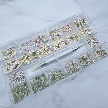 Caja Luxury Strass Cristal AB