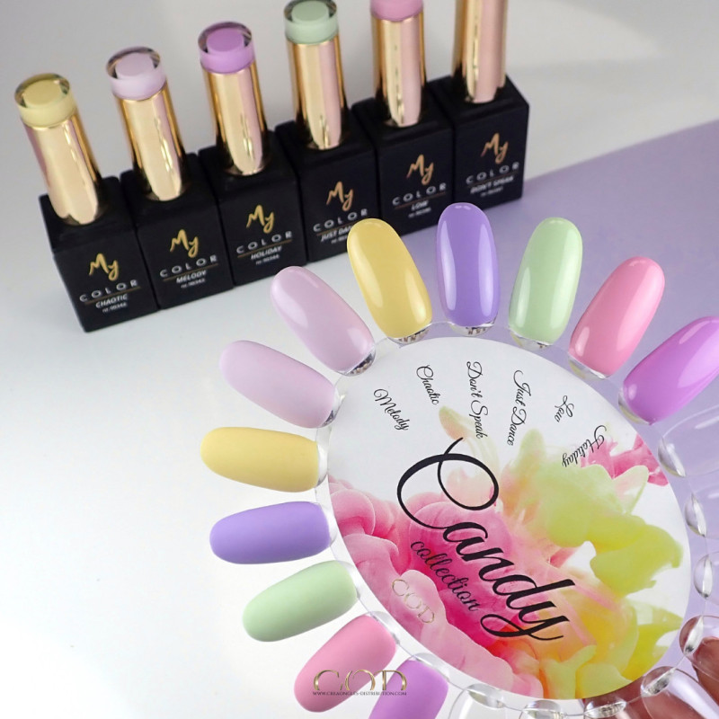 Flacon et nuancier de My Color Chaotic