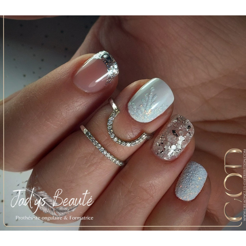 Effet Glitter 01 pour une utilisation en incrustation ou en Babyglitter