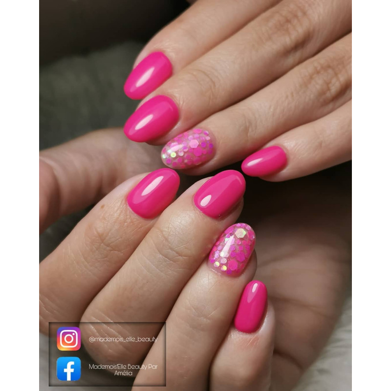 Rond avec le Mix Néon Pinkie