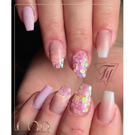 Square fait avec le Mix pastel rose 
