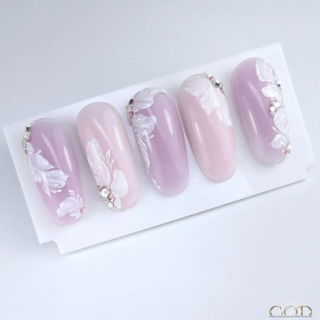 Capsules faites avec le Rubber Base Candy Rose