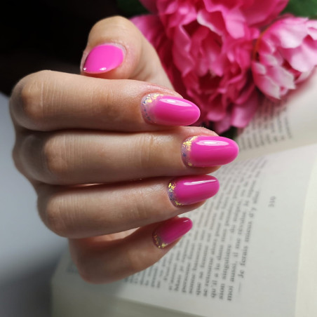Oval fait avec le Builder Color neon pink Oval fait avec le Builder Color neon pink