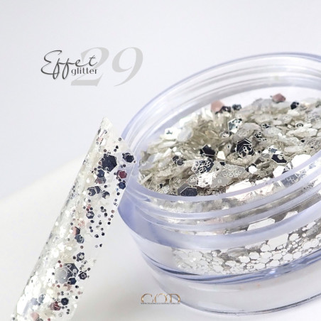 Pop-it et pot de Effet Glitter 29