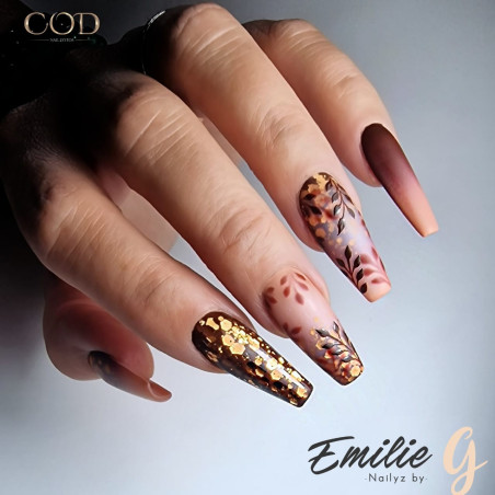 Ballerina fait avec le Effet Glitter 26
