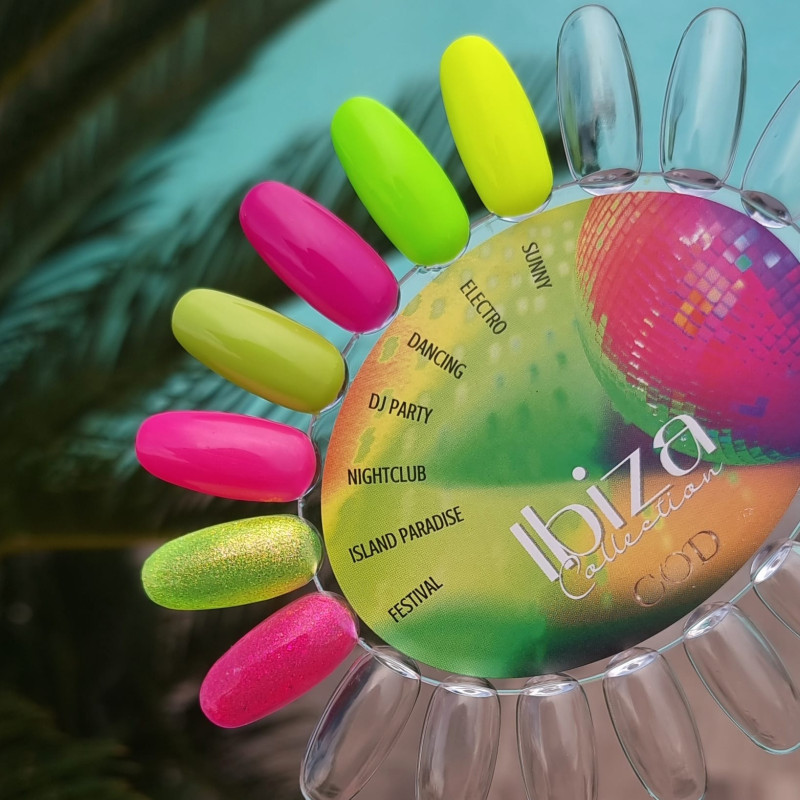 Nuancier fait avec le My Color Electro