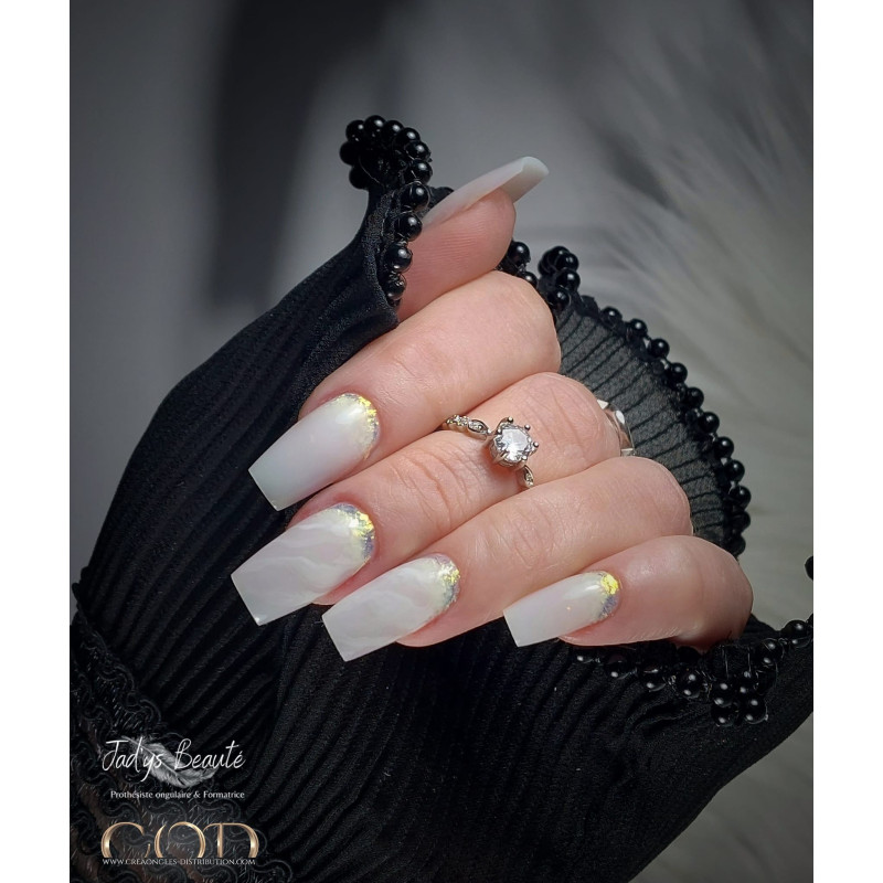 Square fait avec le Aurora Leaf Pigment