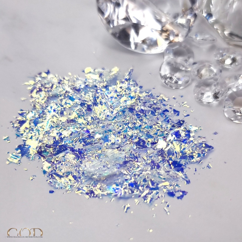 Aurora Leaf Pigment posé a nue 