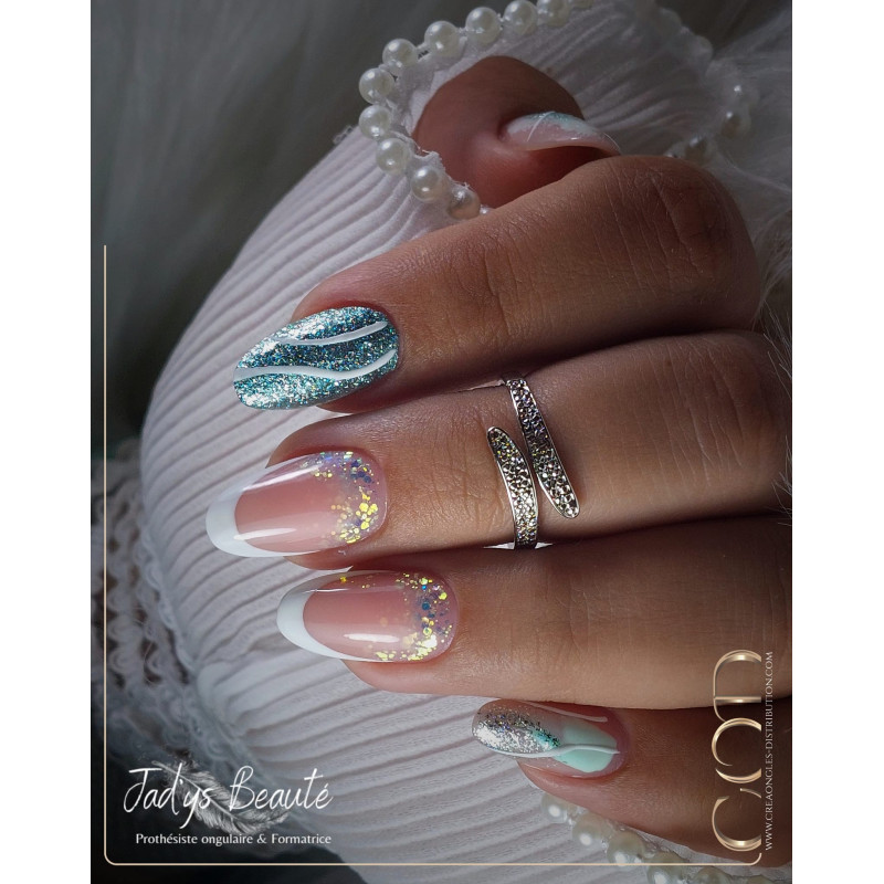 Square fait de Shimmer Line Sparkling