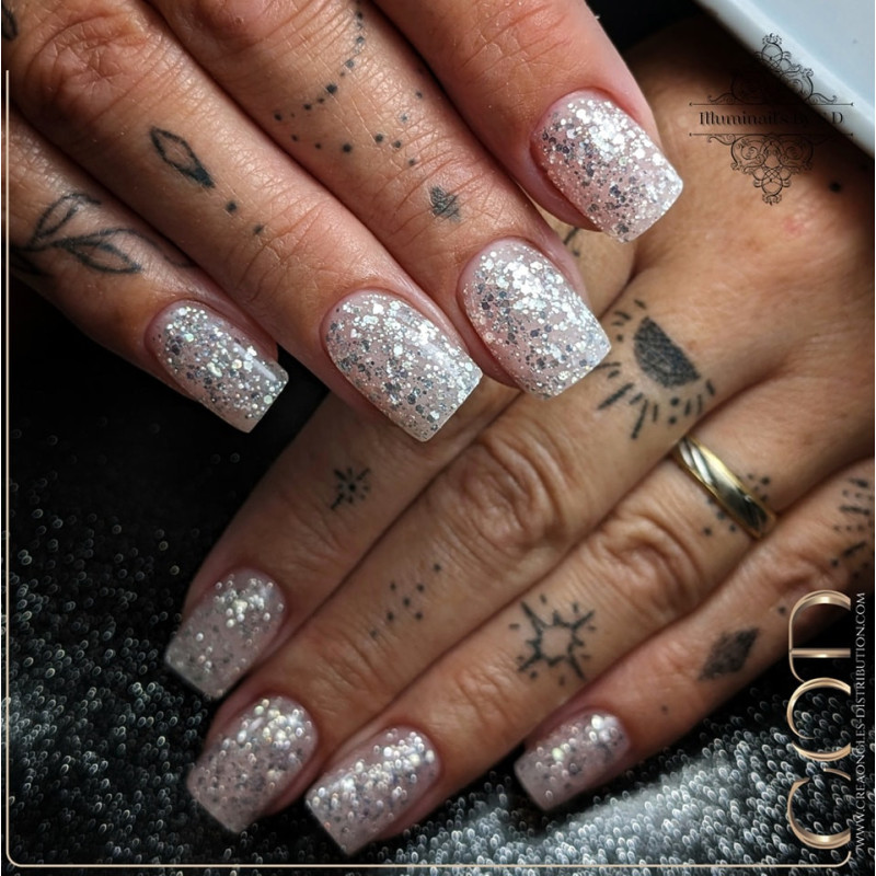 Square fait avec le Shimmer Line Starlight