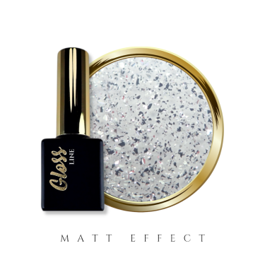 High Flakes Matt Silver