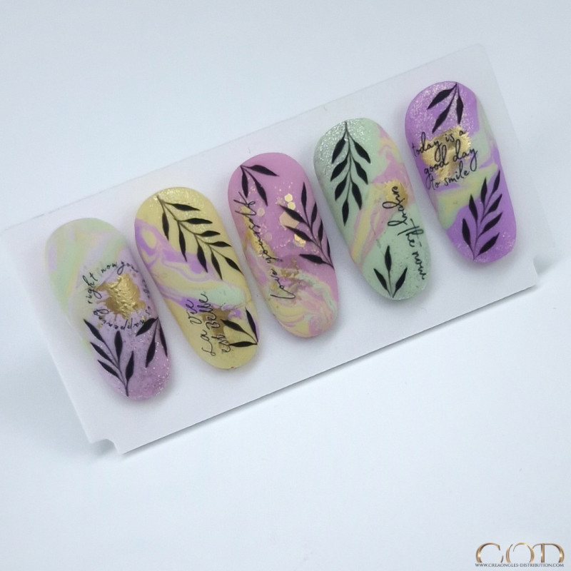 Capsules faites avec  du My Color Just Dance