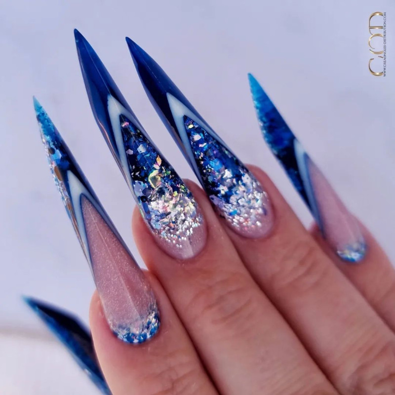 Razor fait avec le Flakes Blue