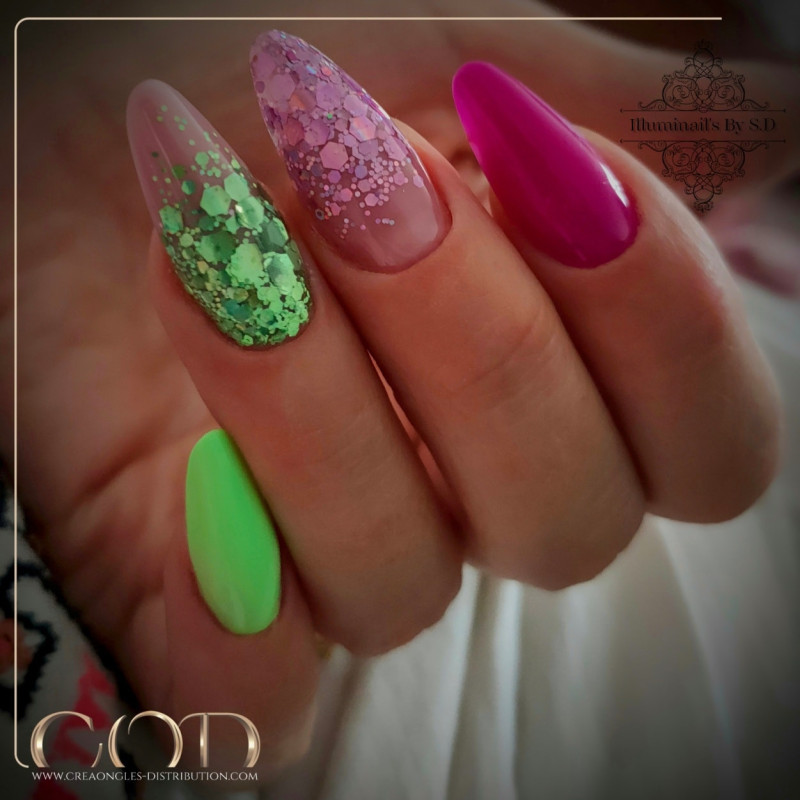 Almond fait avec le Mix Tourmaline