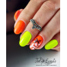 Rounded fait avec le Gel couleur Tropical Sun