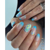 Oval fait avec le Mix Shiny Mermaid 7