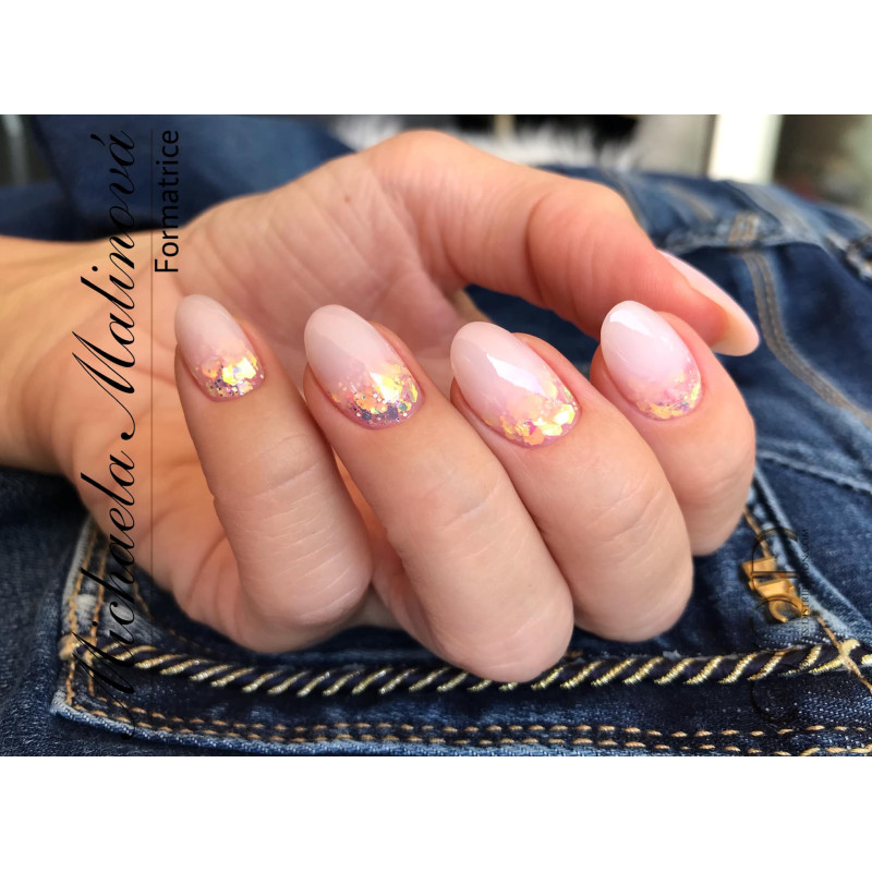 Oval fait avec le Mix Shiny Mermaid 2